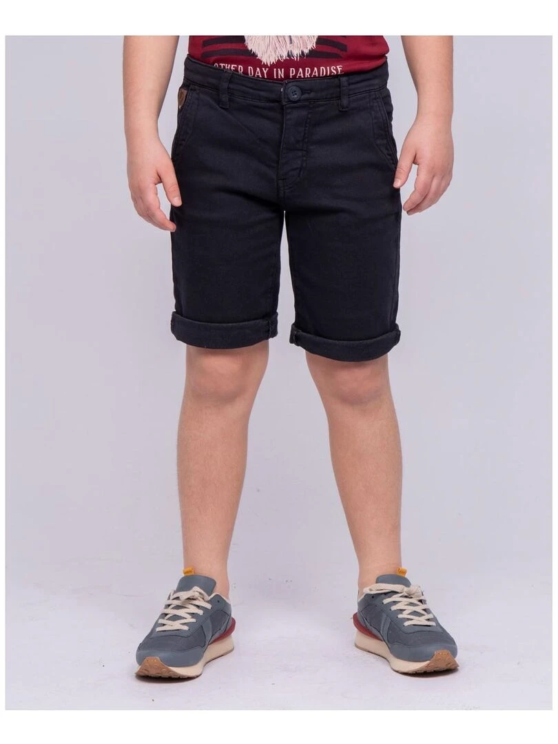 Bermuda chino BAVOLTA J Bleu marine