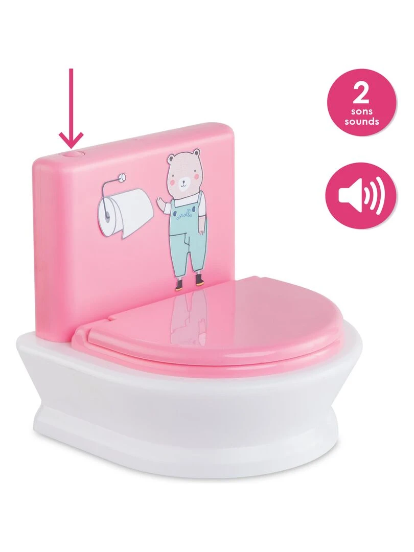 Toilettes interactives pour poupons 30 et 36 cm N/A