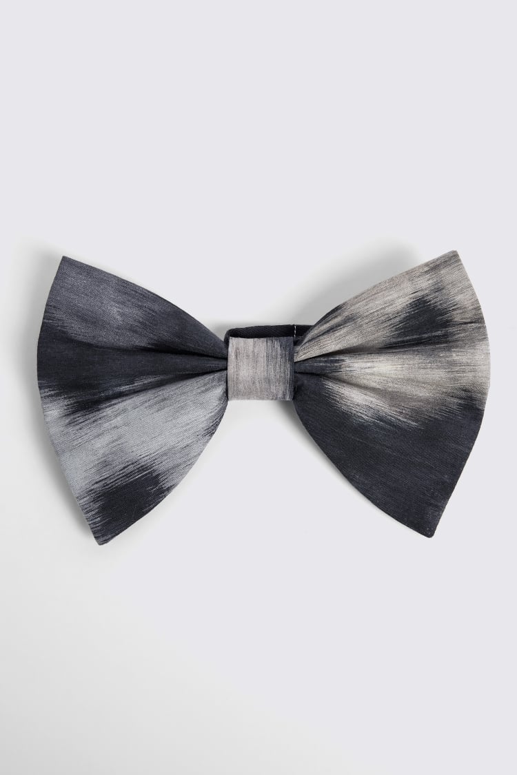 Midnight Macro Floral Oversized Bow Tie Made with Liberty Fabric Buy Online at Moss