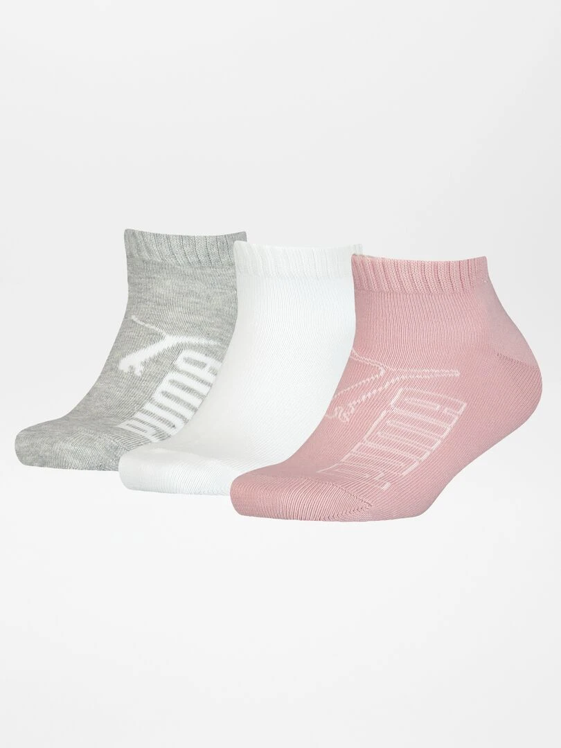 Lot de 3 paires de chaussettes 'Puma' Rose