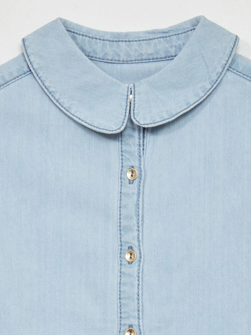 Chemise en jean   Bleu