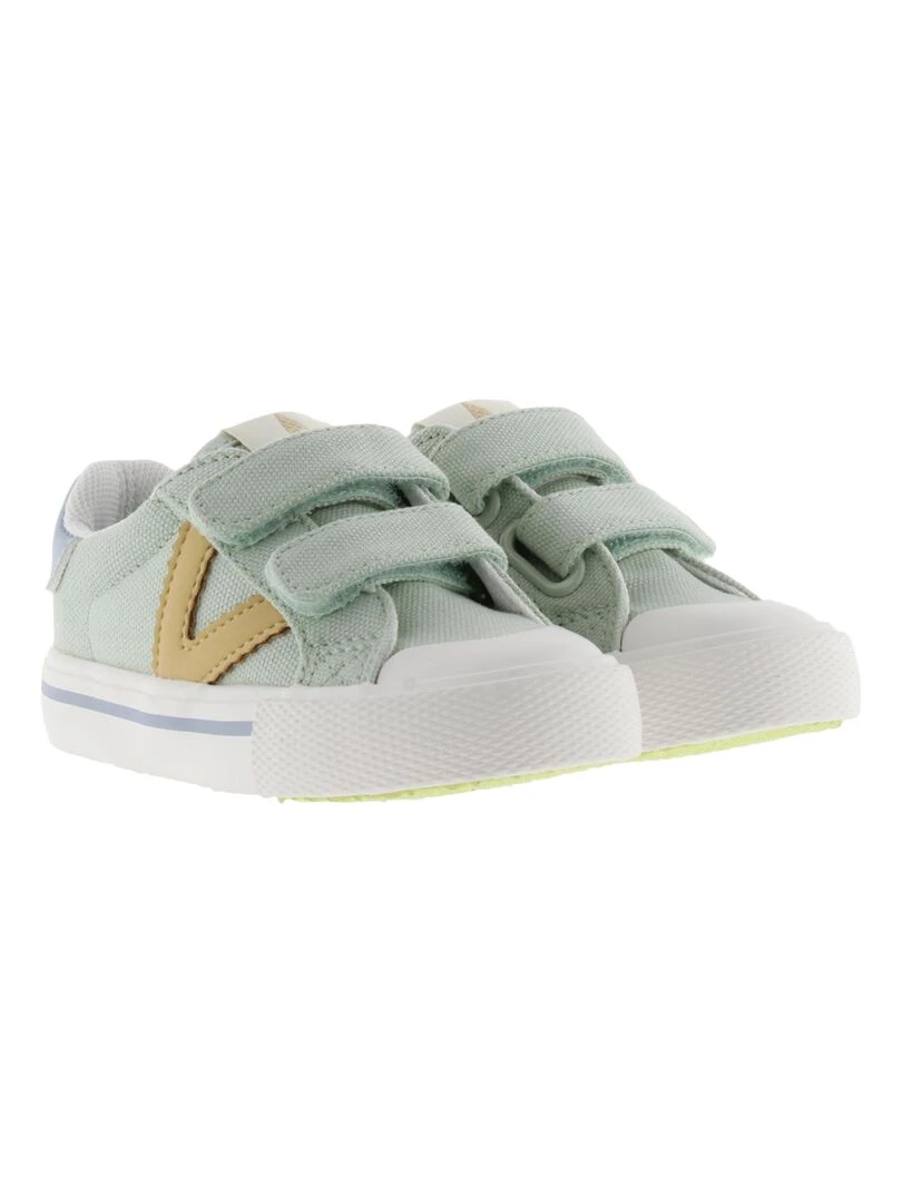 Basket à Scratch Enfant Victoria   Vert