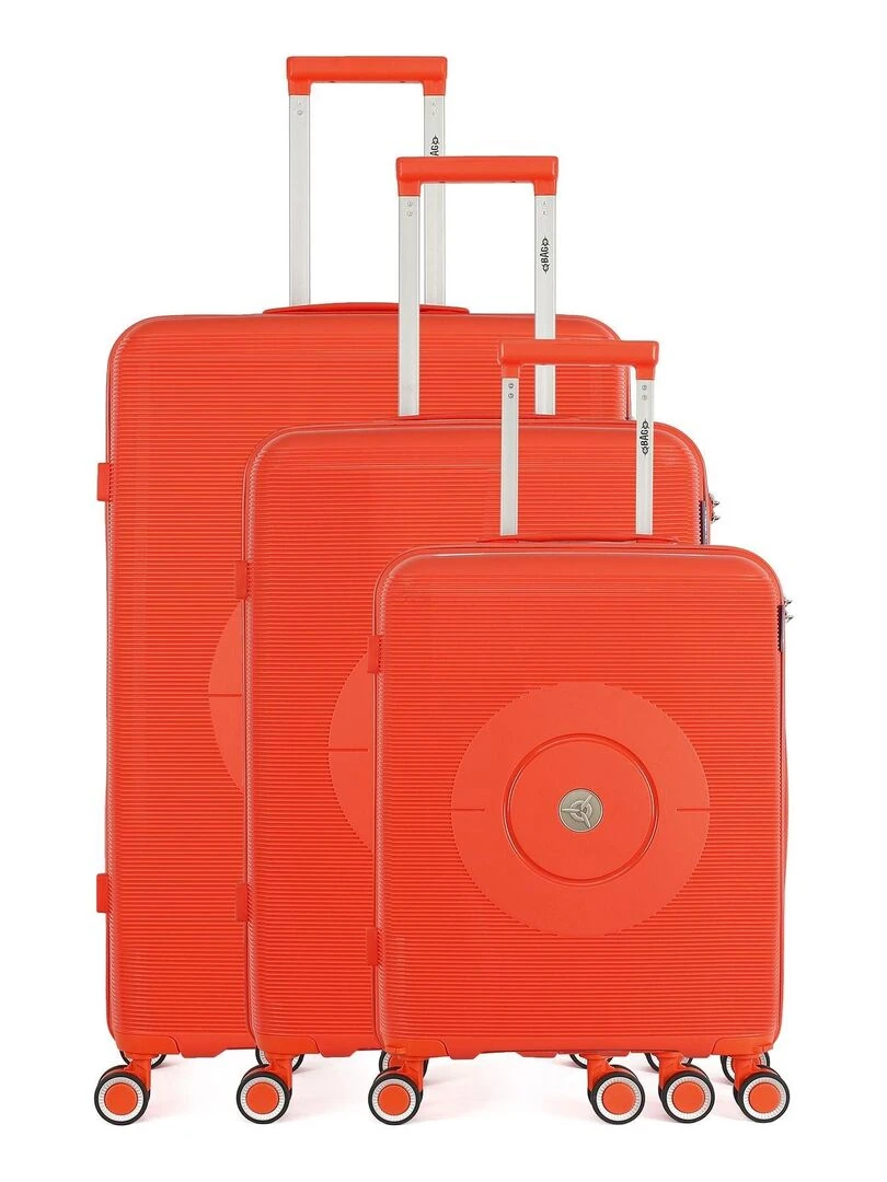SET DE 3 ORION Orange corail
