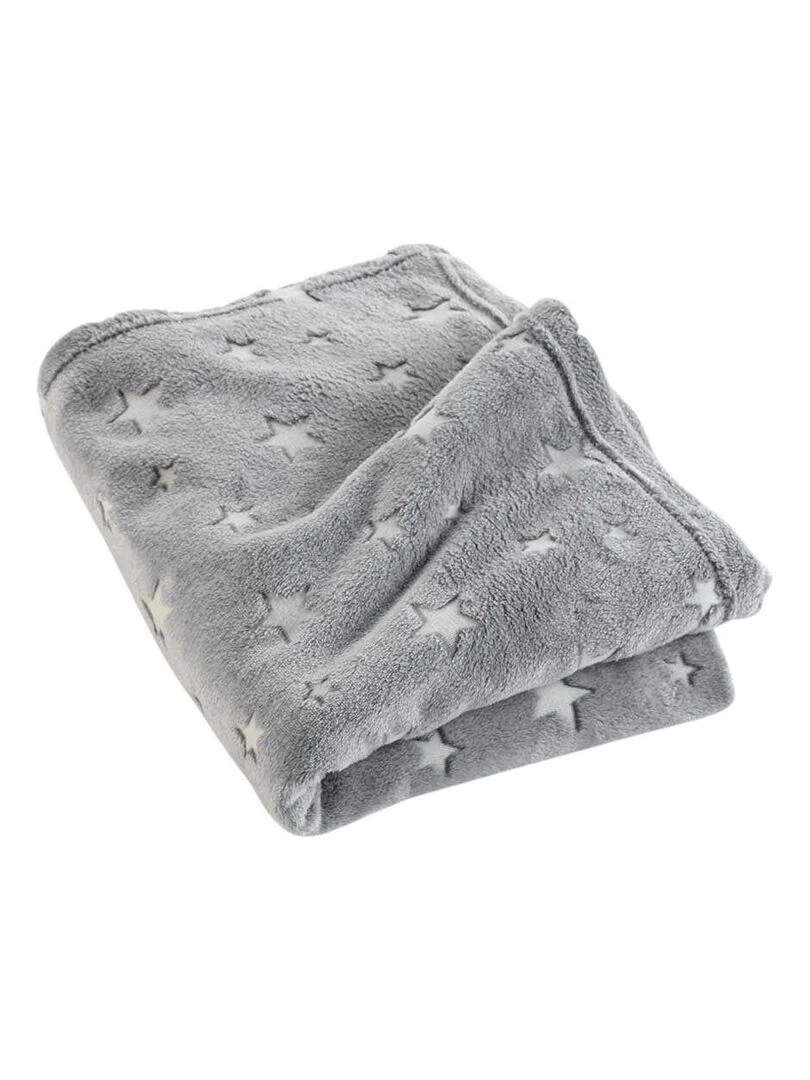 Plaid Fluo Night Gris
