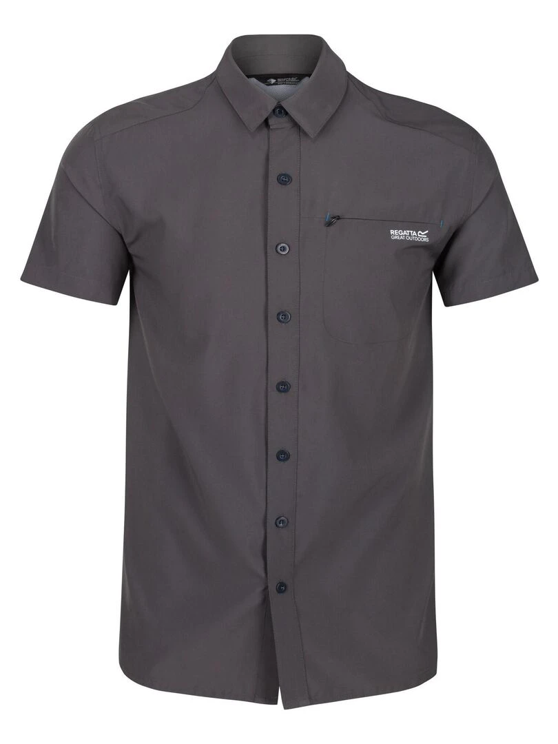 Regatta Chemise manches courtes KIOGA Gris foncé
