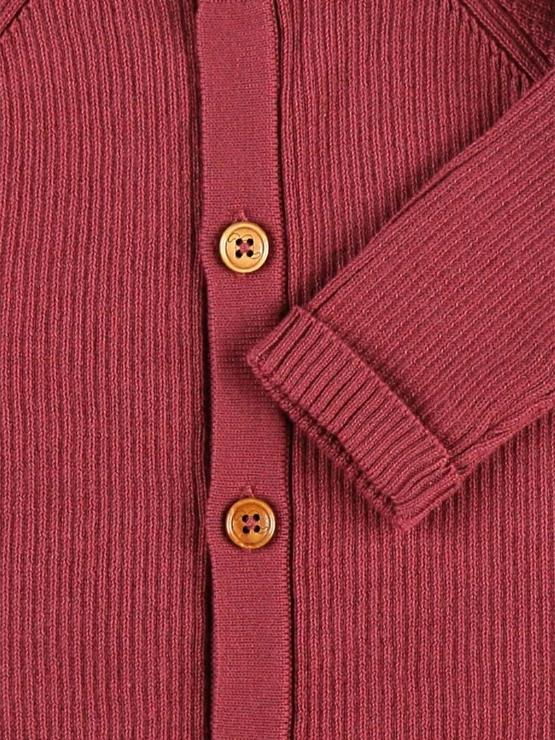 Combinaison en tricot  lie de vin   Noukie's   Rouge