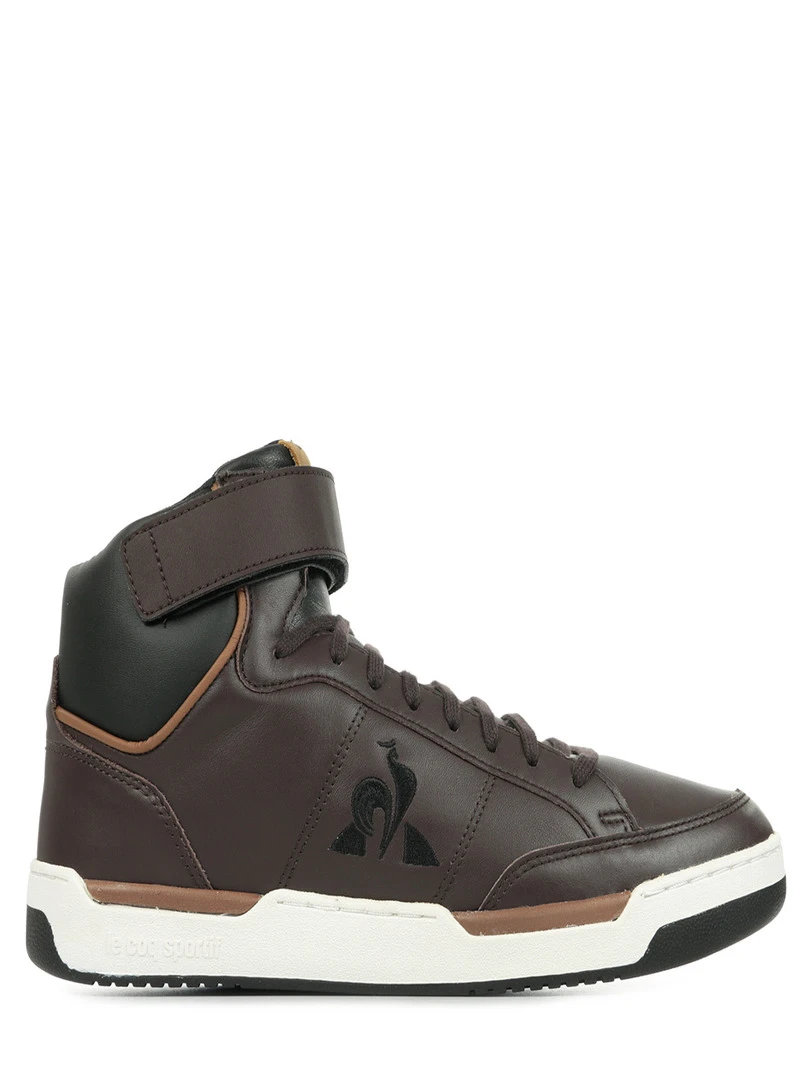 Baskets Le Coq Sportif Field Leather Mix Marron