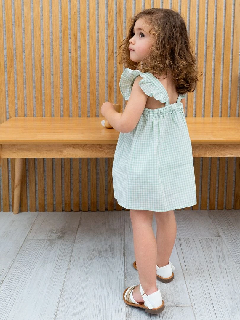 Ensemble blouse + culotte   2 pièces   Vert