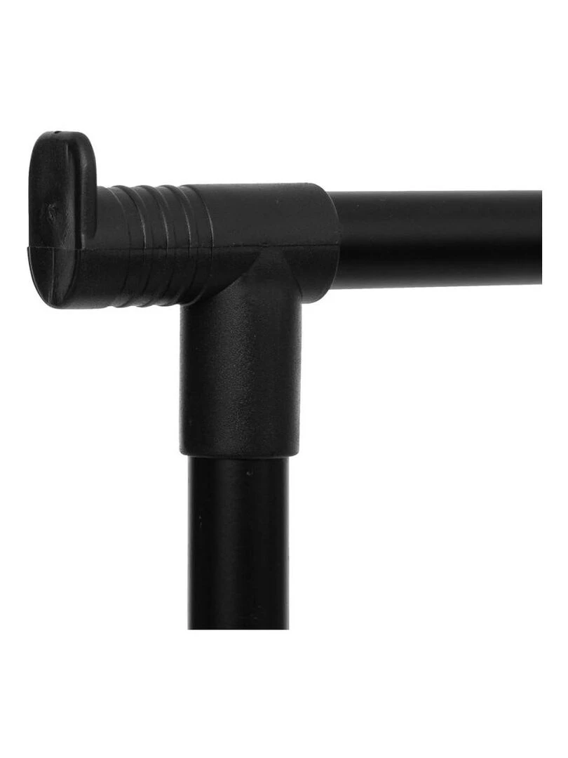 Portant à vêtements réglable simple   Noir