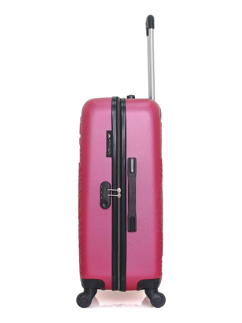 LPB LUGGAGE   VALISE M NAIS   Rose fushia