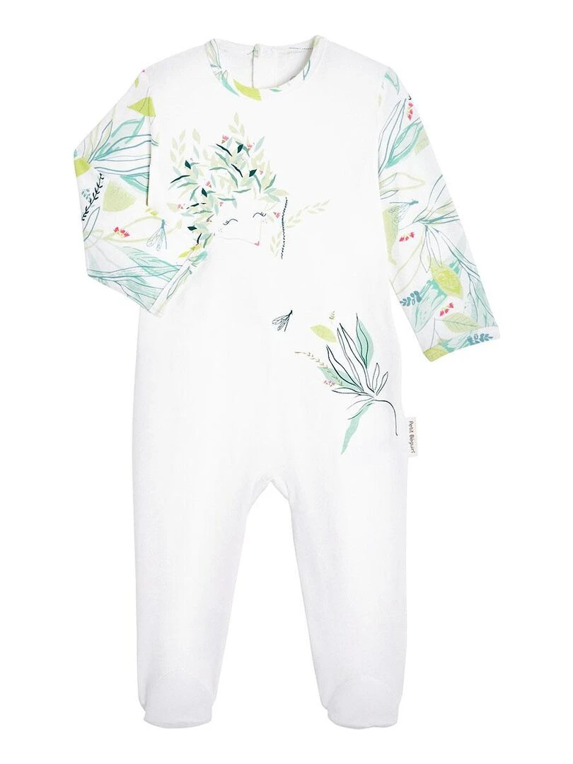Pyjama bébé Flow Ecru