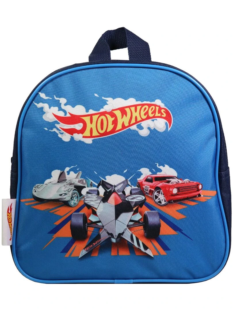 BAGTROTTER Sac à dos gouter 24 cm maternelle Hot Wheels Bleu Bleu