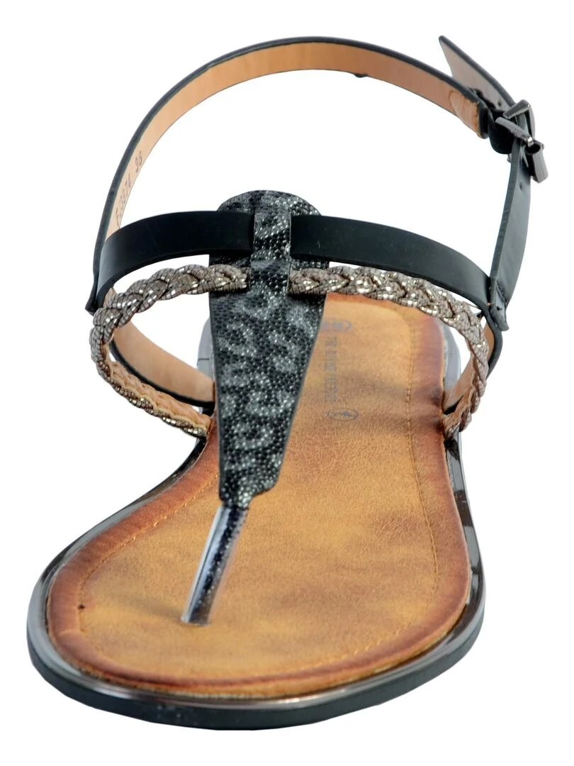 Sandale The Divine Factory FJ3974   Noir