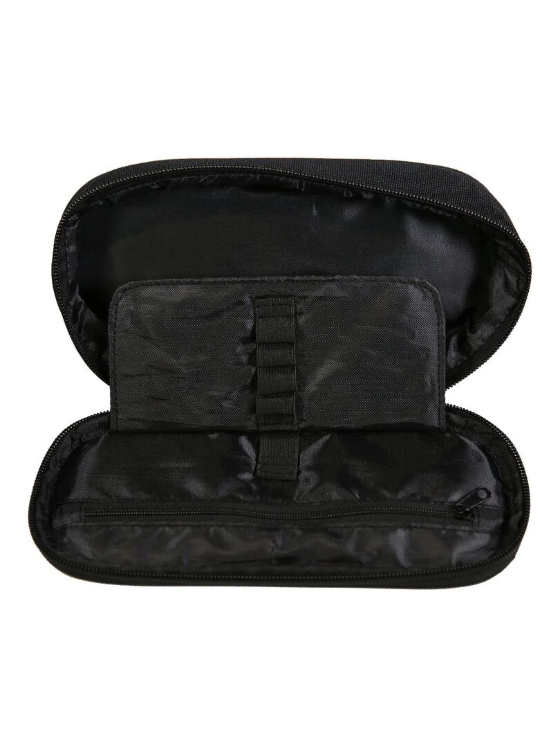 BAGTROTTER Trousse scolaire ovale Plumier Offshore Noire   Noir