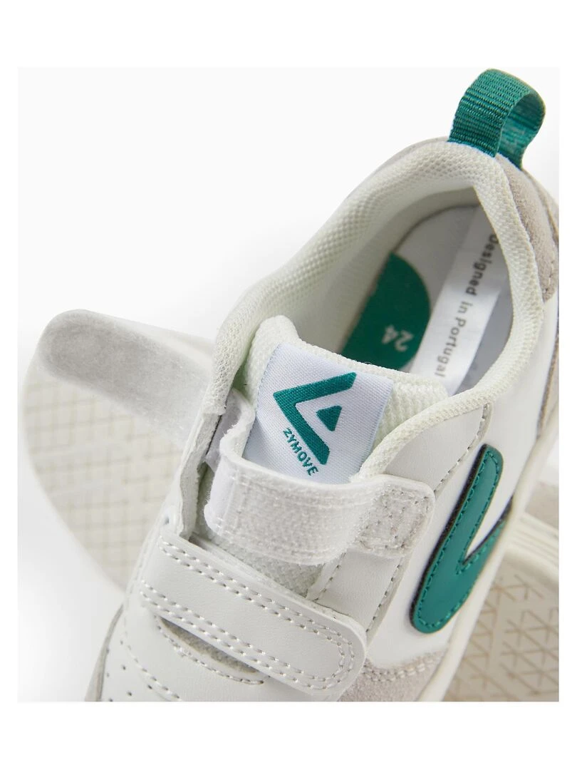 Baskets Bébé 'ZY Move'  ISLAND CLUB   Blanc