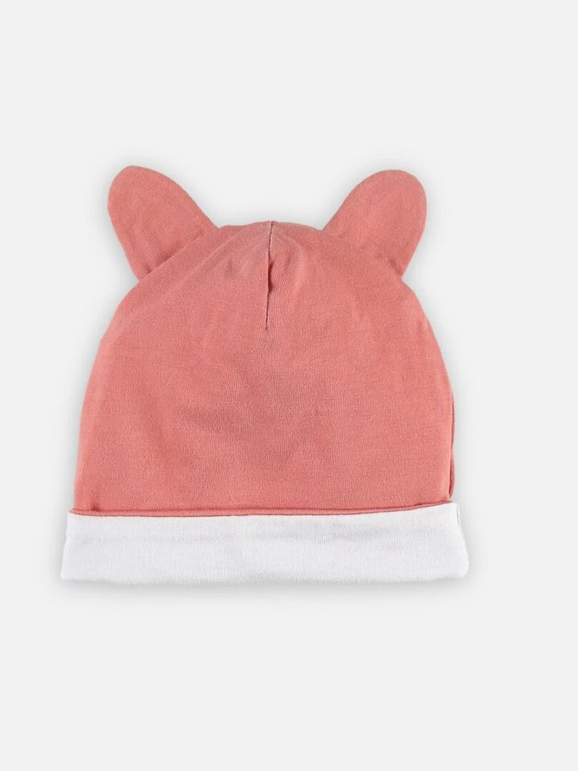Bonnet en coton Noukie's Rose