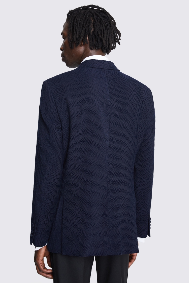 Tailored Fit Navy Hoxton Jacket     Buy Online at Moss