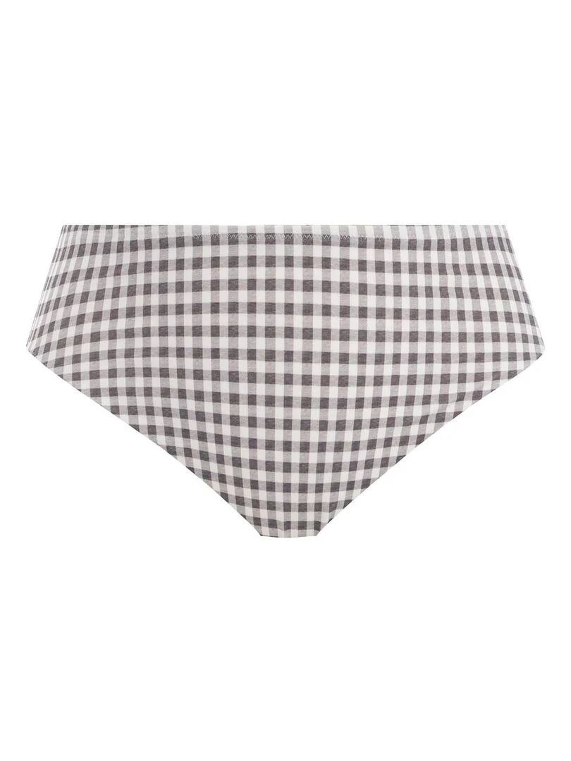 Culotte de bain imprimé vichy Checkmate   Gris