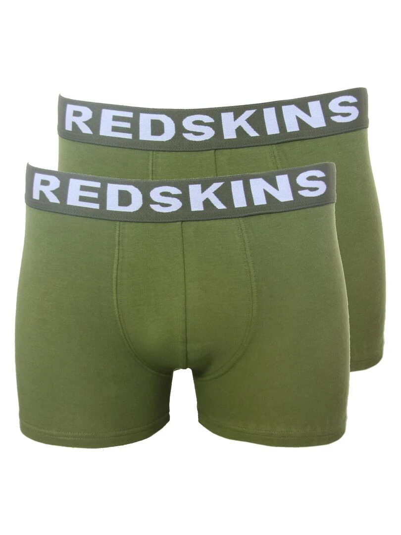 Pack de Boxers Redskins Vert