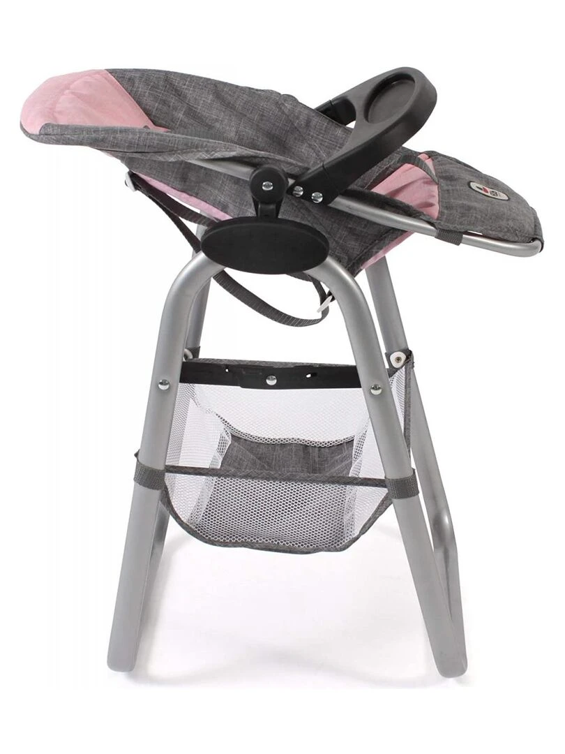 Chaise Haute Melange Gris Rose N/A