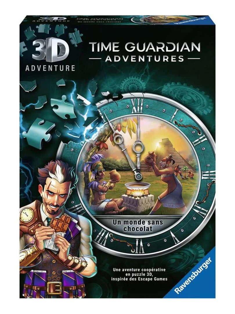 Puzzle 3D 216 pièces : Time Guardian Adventures : Un monde sans chocolat N/A