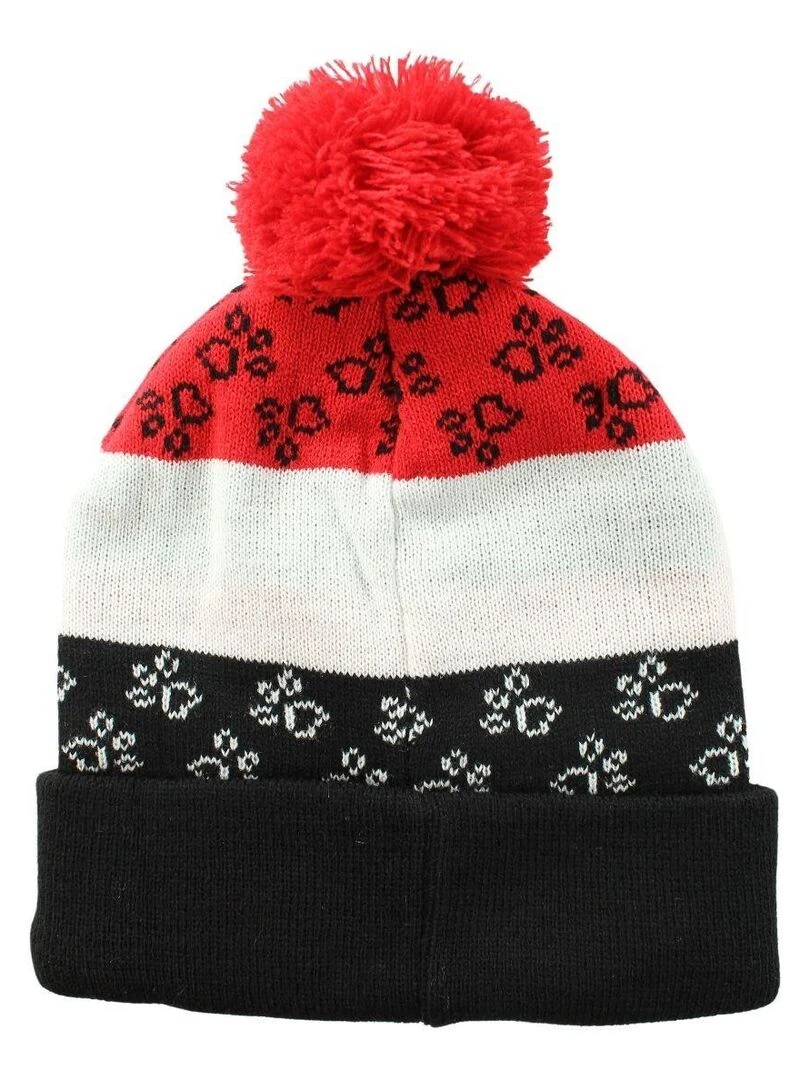 Paw Patrol Bonnet gant snood garçon Imprimé La Pat' Patrouille Rouge