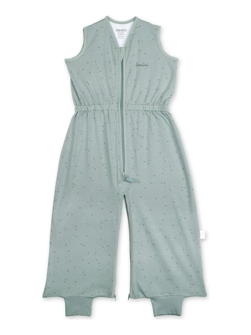Bemini Gigoteuse jambes séparables Jersey Vert sapin