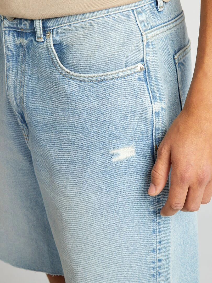 Bermuda en jean   Double stone