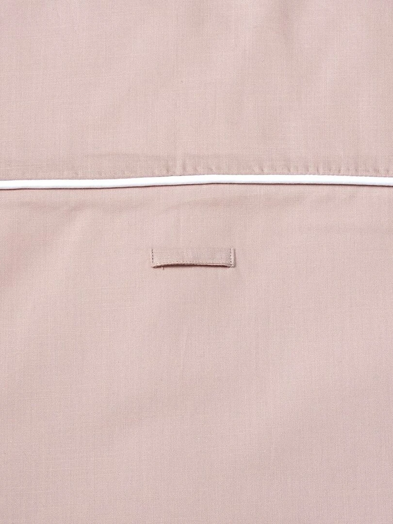 Tour de lit bébé stable en coton 180 x 35 cm Rose pâle