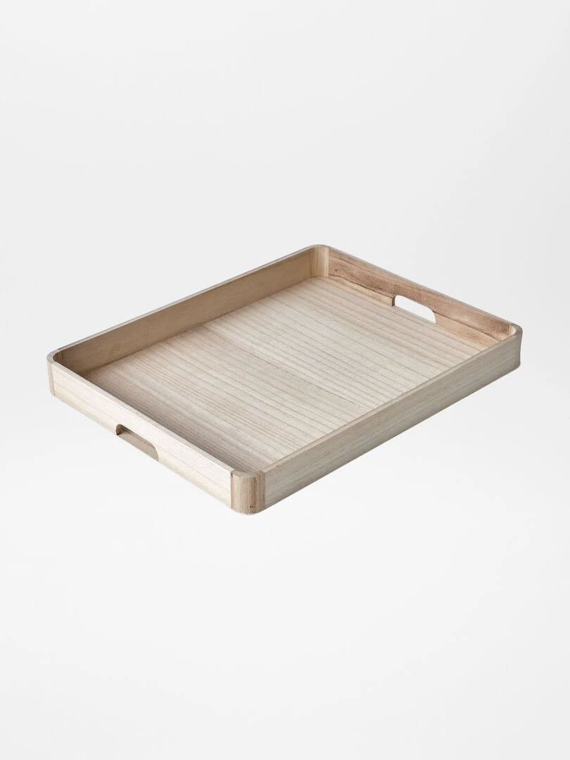 Lot de 2 plateaux en bois   Bois