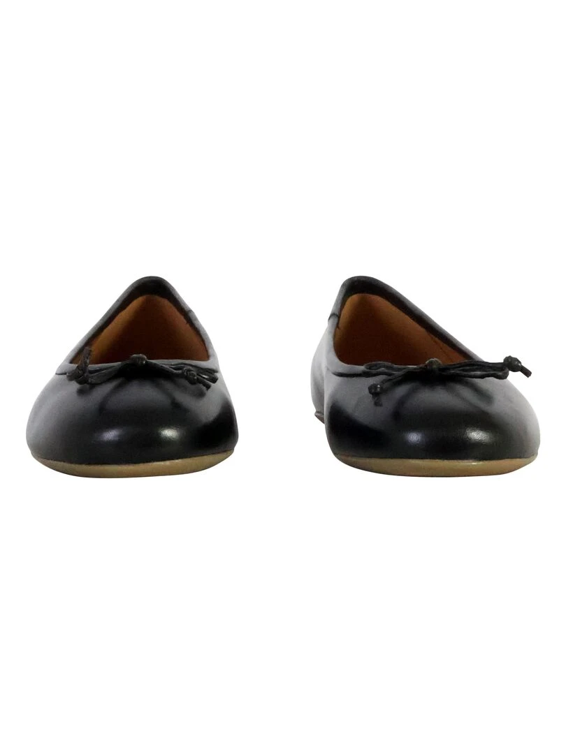 Ballerine Cuir Geox Palmaria   Noir