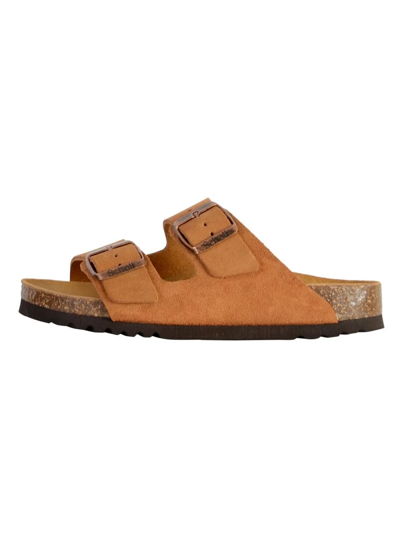 Mules Cuir Scholl Josephine Marron
