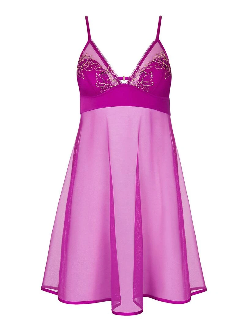 Nuisette préformée sans armatures Jive   Violet