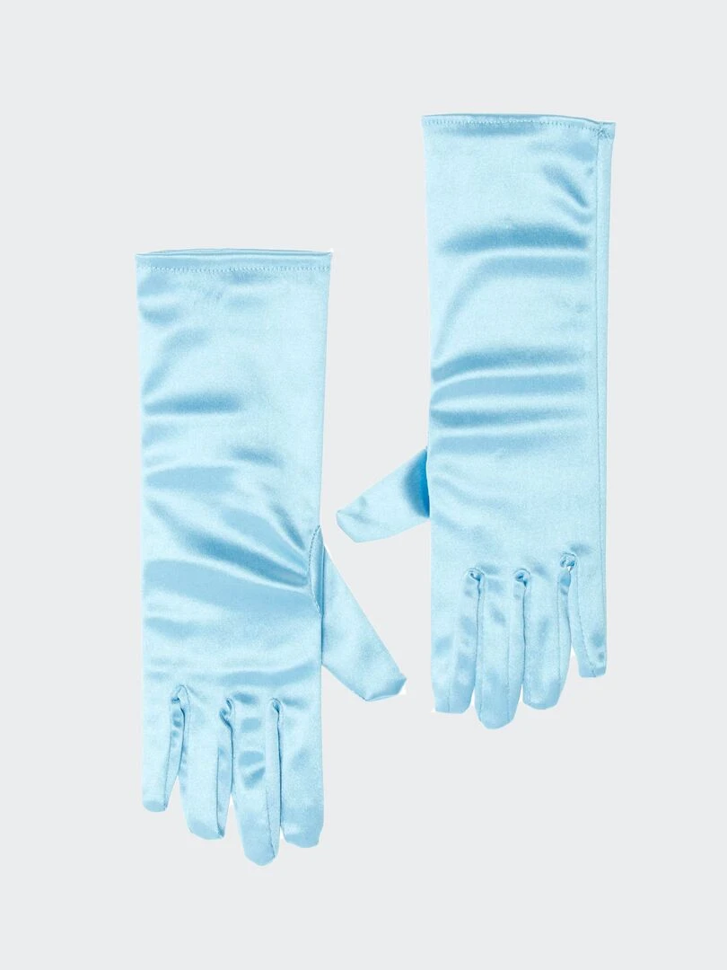 Gants de princesse des glaces BLEU_