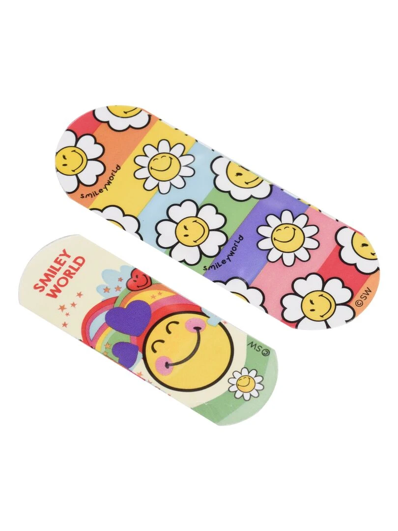 Smiley Boîte en métal de Pansements   12 pansements   N/A