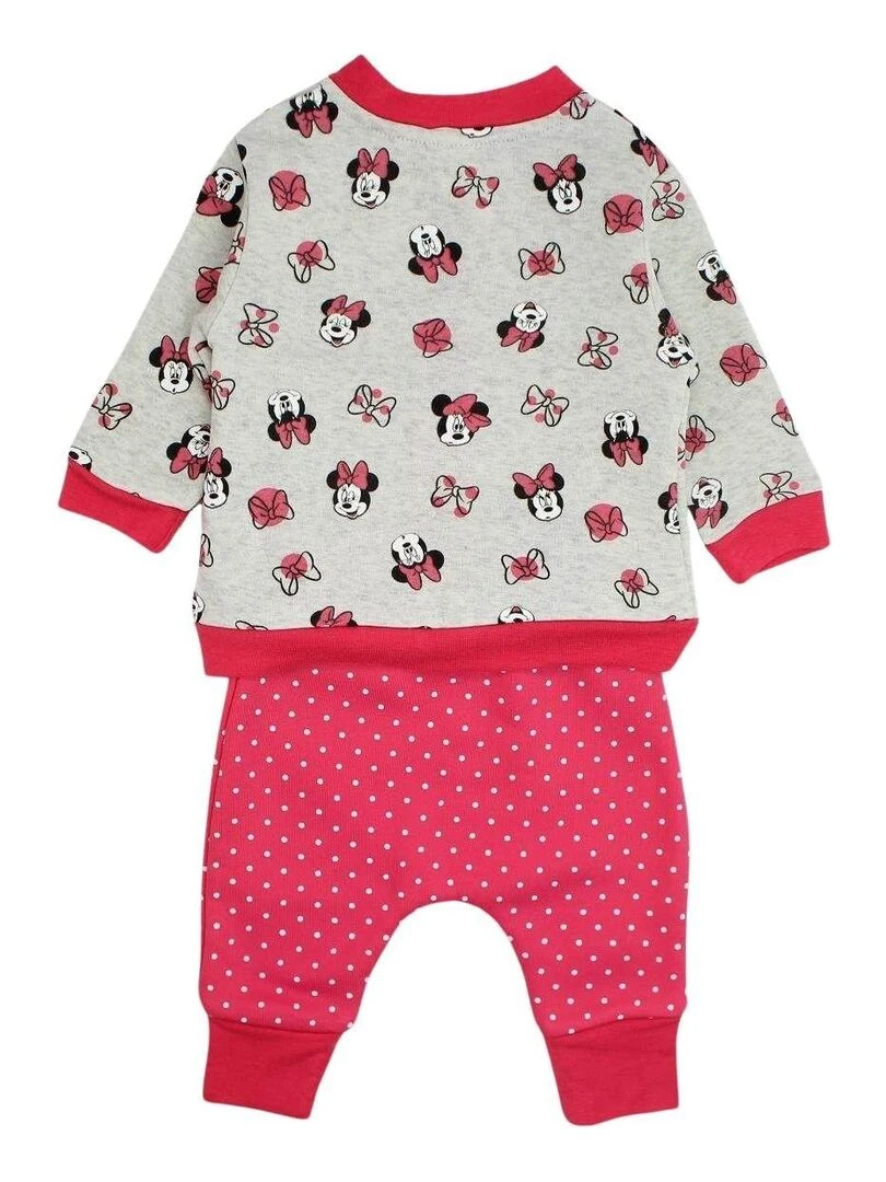 Disney Jogging bébé fille imprimé Minnie Gris