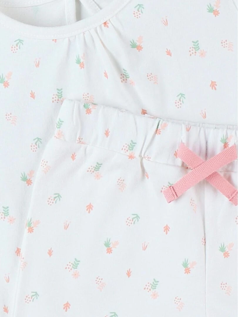 Pyjama 2 pièces en jersey    Noukie's   Orange