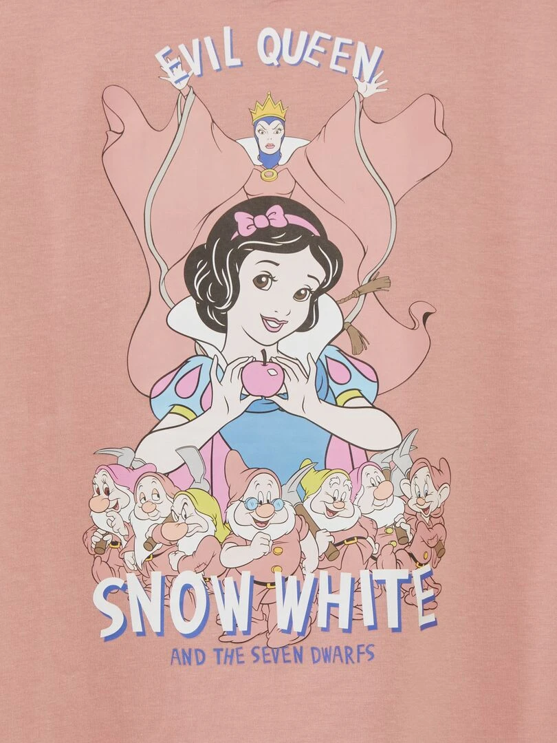 T shirt 'Blanche Neige'   Rose
