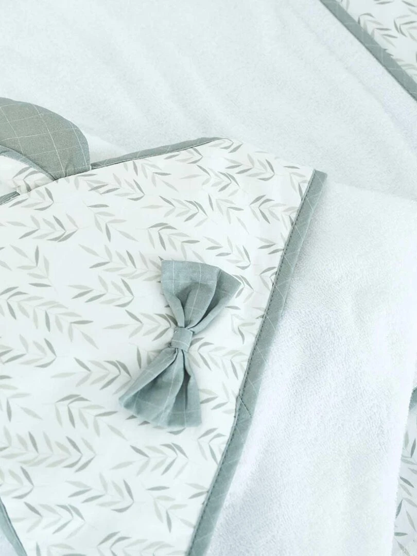 Coffret de bain esprit nature   Blanc