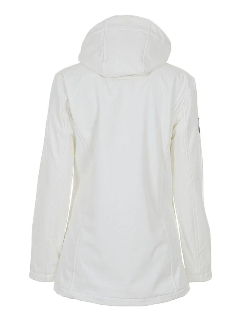 Blouson softshell femme AMIRAL VENT DU CAP Blanc