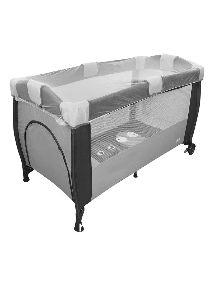 Lot de 2 moustiquaires universelles pour lit bébé Monsieur Bébé Blanc