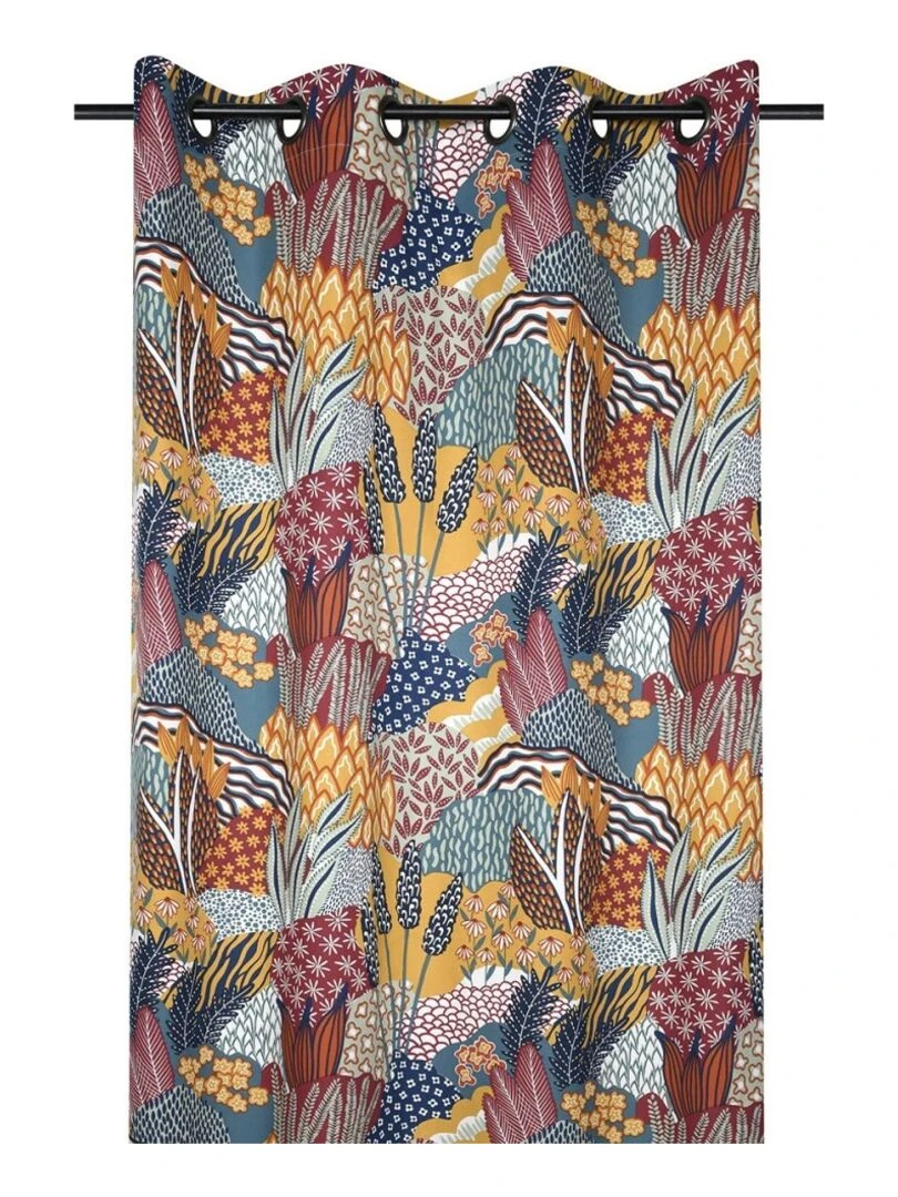 Rideau à œillets 135x250 cm Paradores coton Jaune