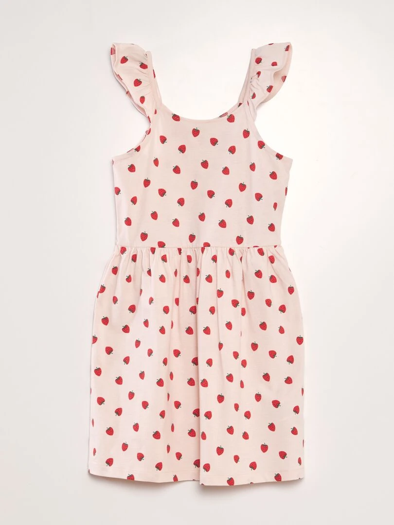 Robe légère imprimée ROSE