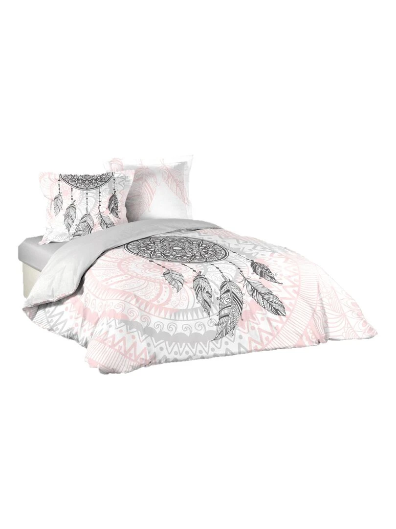 Parure Housse de couette Collection Attrape Reves Namaste Rose