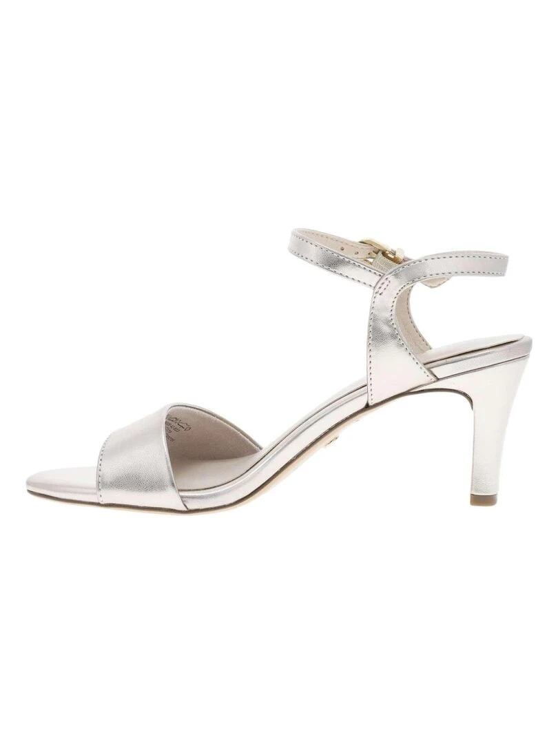 TAMARIS   Nu pieds talon bloc   Gris
