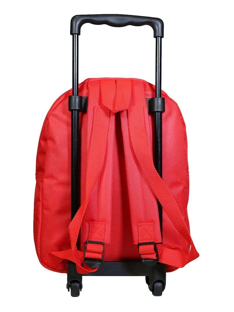 BAGTROTTER Sac à dos à roulettes 31 cm Disney Cars Rouge   Rouge