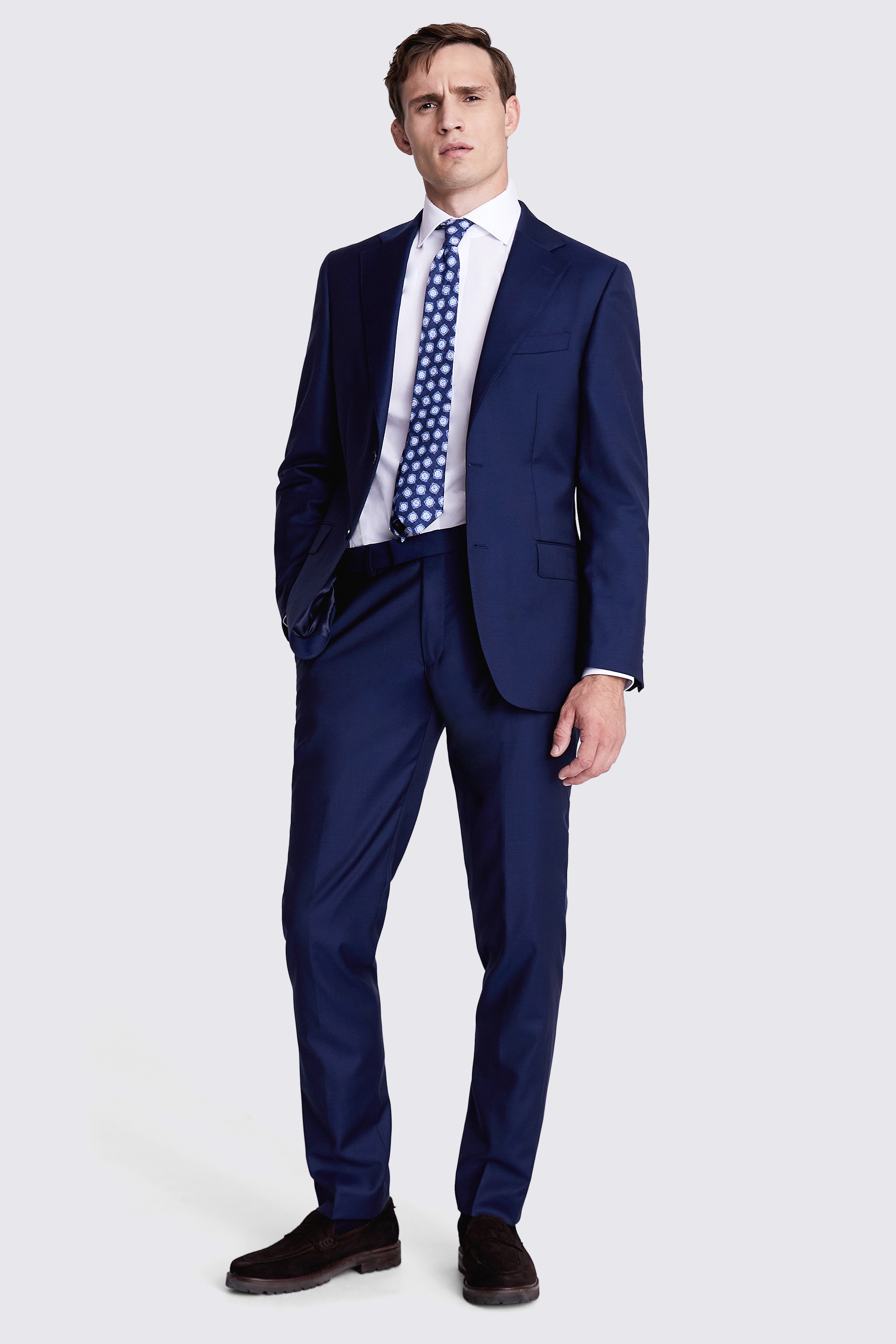 Slim Fit Navy Black Check Jacket   Buy Online at Moss