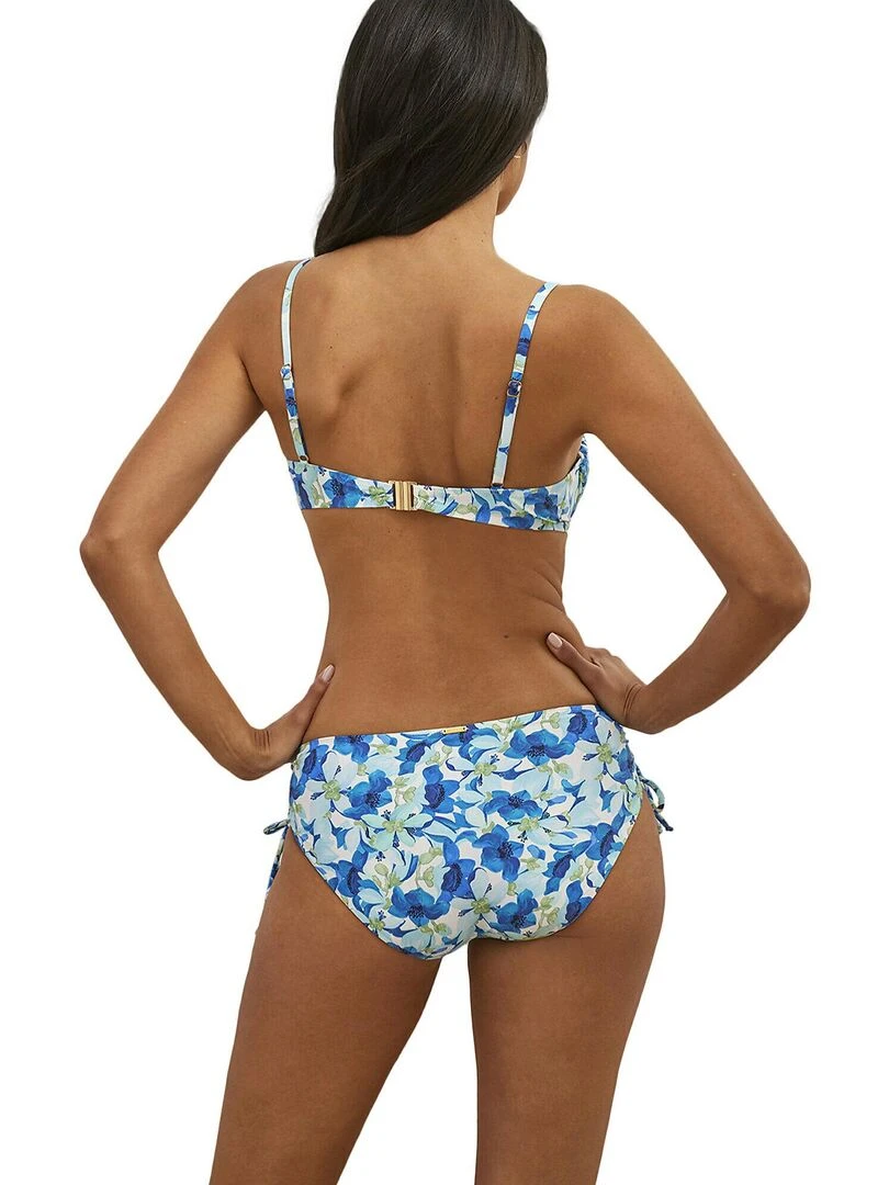 Haut maillot de bain emboîtant Rosé   Bleu