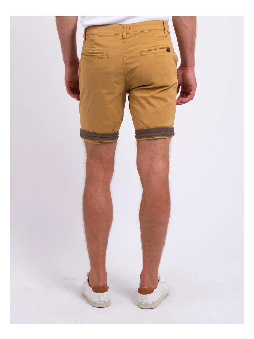 Bermuda chino BAZY Moutarde