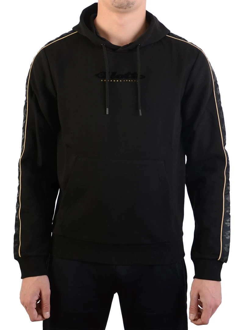 Sweat à Capuche Lotto Athletica Classic IV Noir